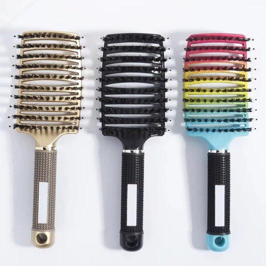 Detangling Hair Brush Bristle&Nylon
