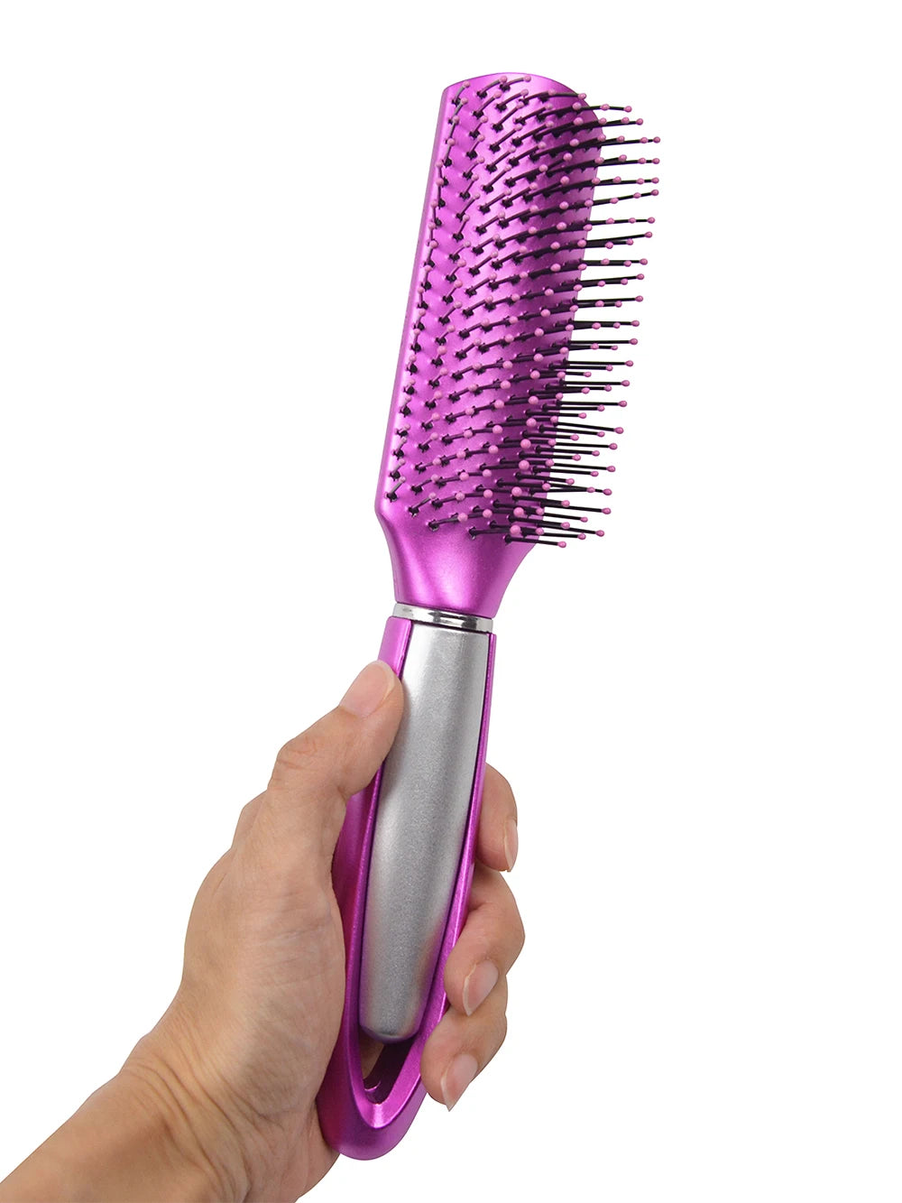 4 Color 9-Rows Hair Brush